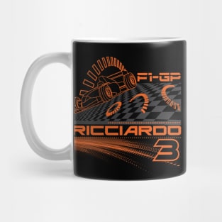 Daniel Ricciardo 3 F1 Racing Driver Mug